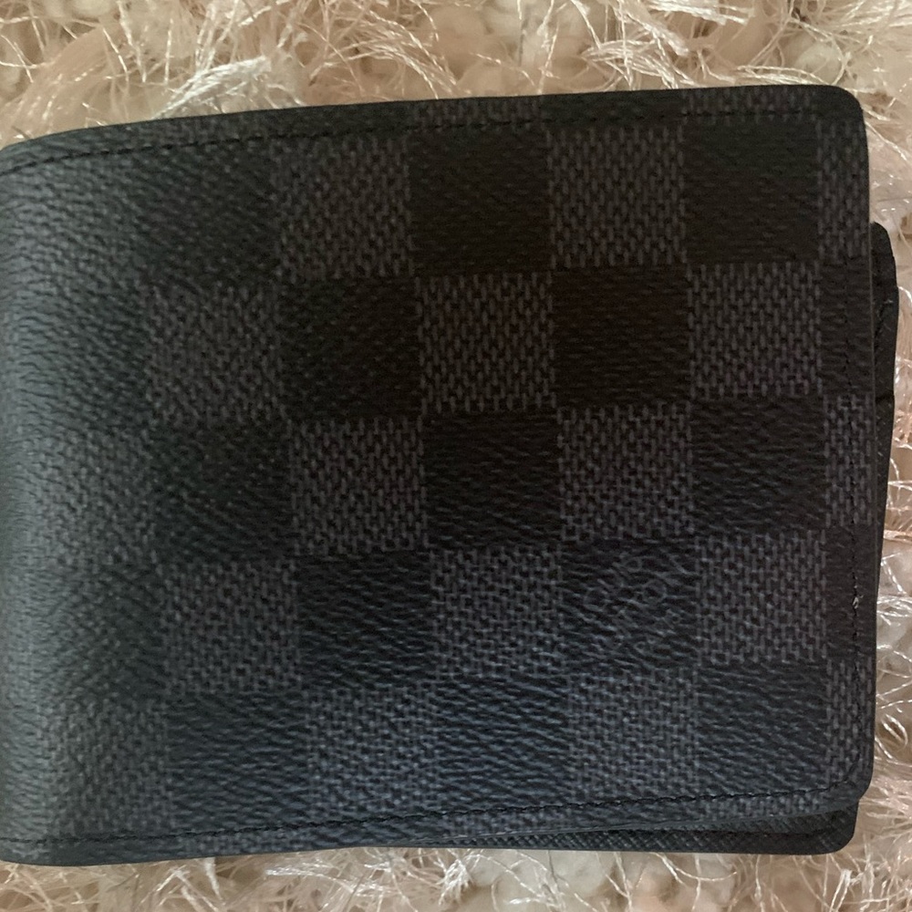Authentic Graphite Louis Vuitton Wallet.